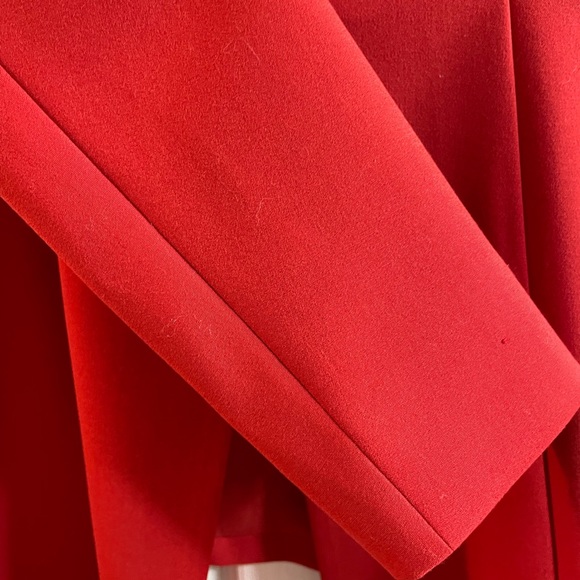 BCBG maxazria paneled red blazed XS - Picture 3 of 6